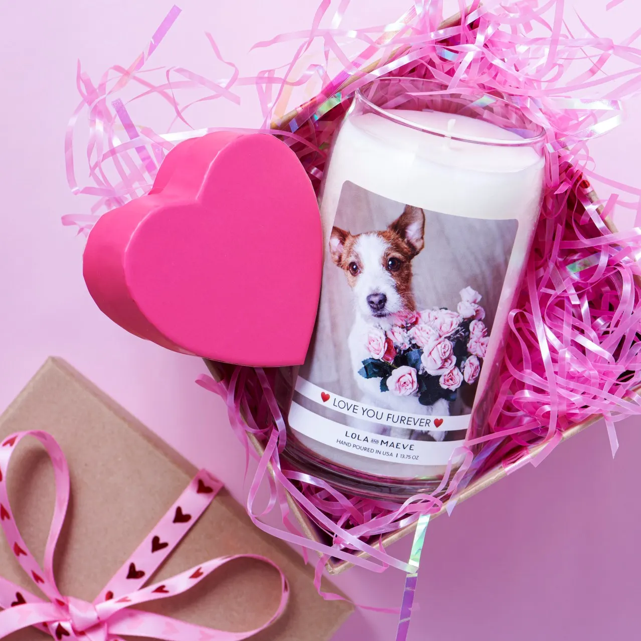 Lola and Maeve Personalized Pet Candle