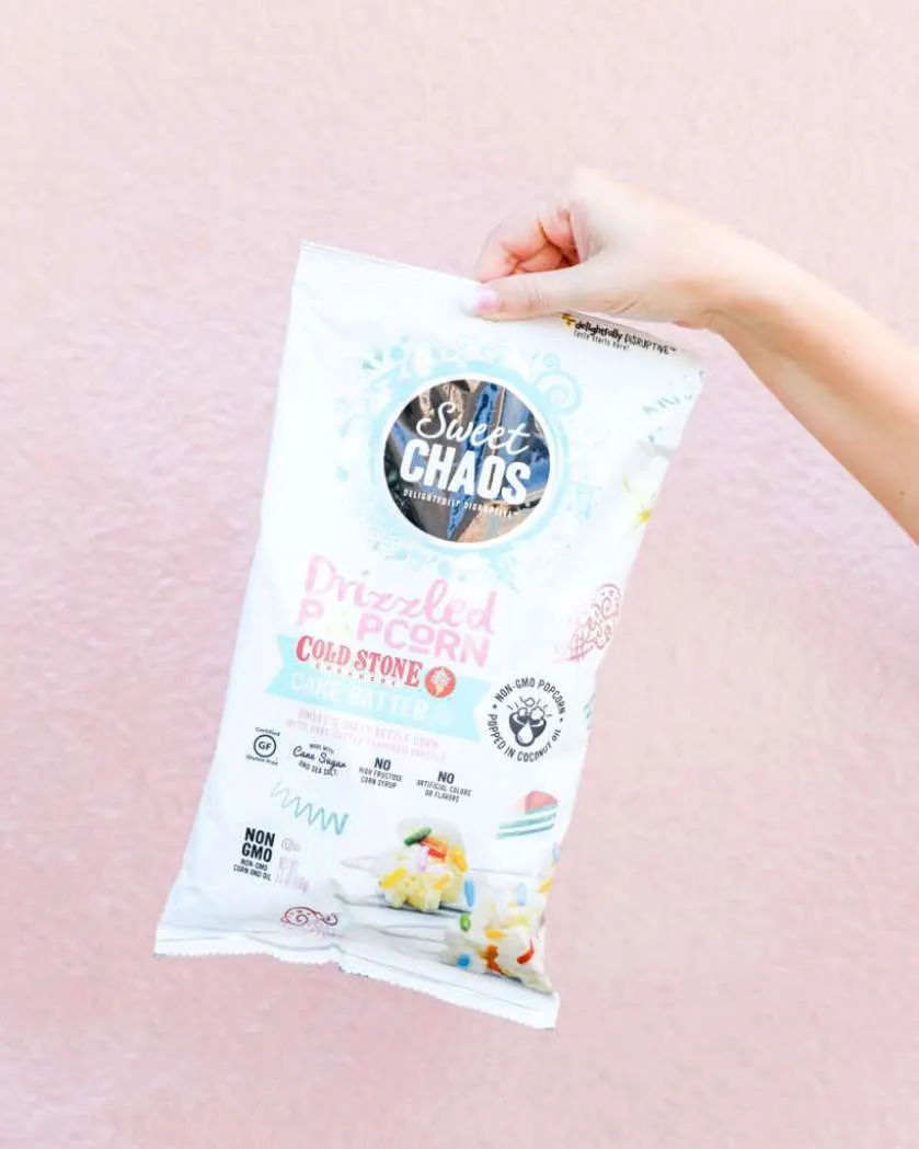 Valentine's Day Gift Ideas for Daughters - Sweet Chaos drizzled popcorn
