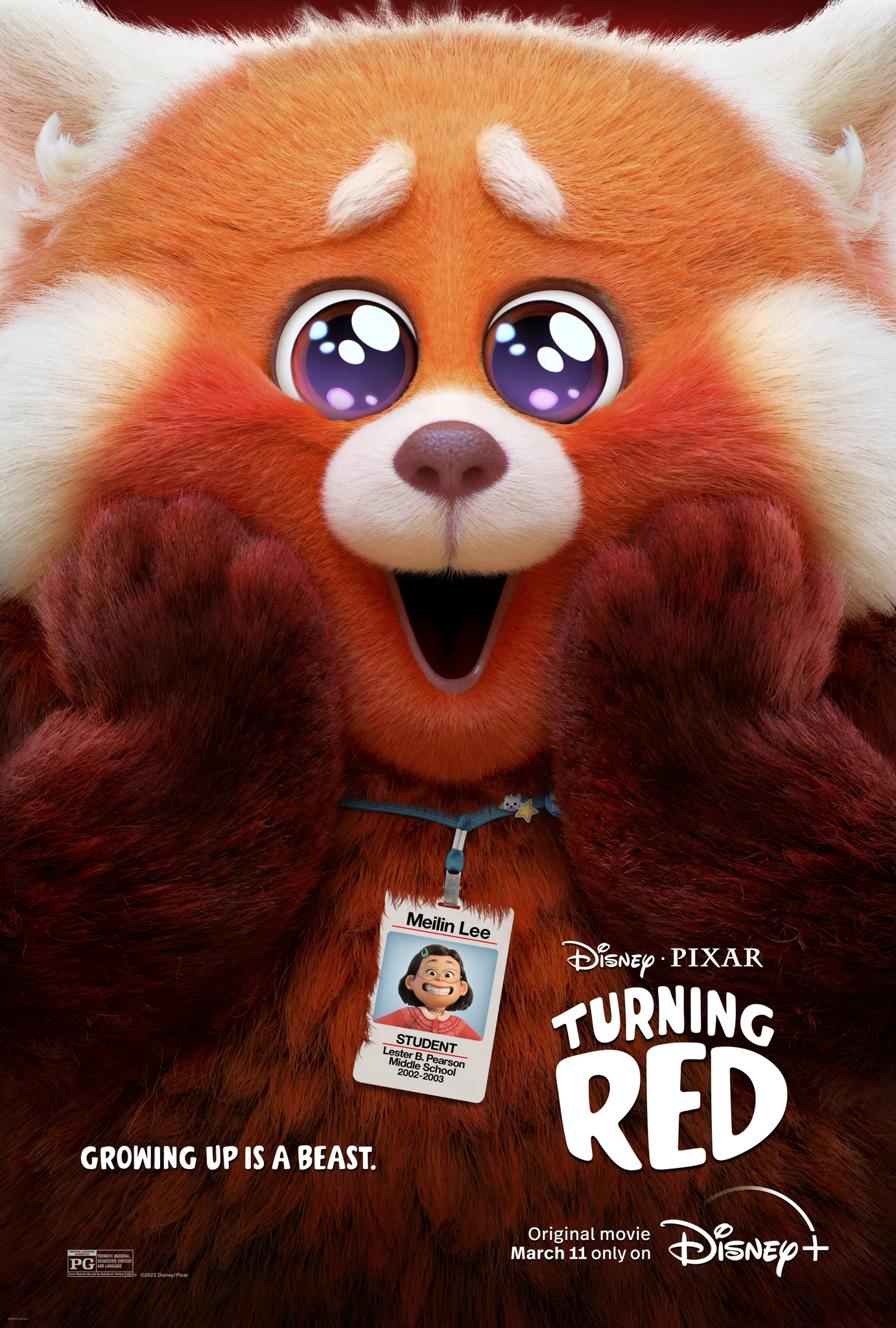 Disney Turning Red Poster