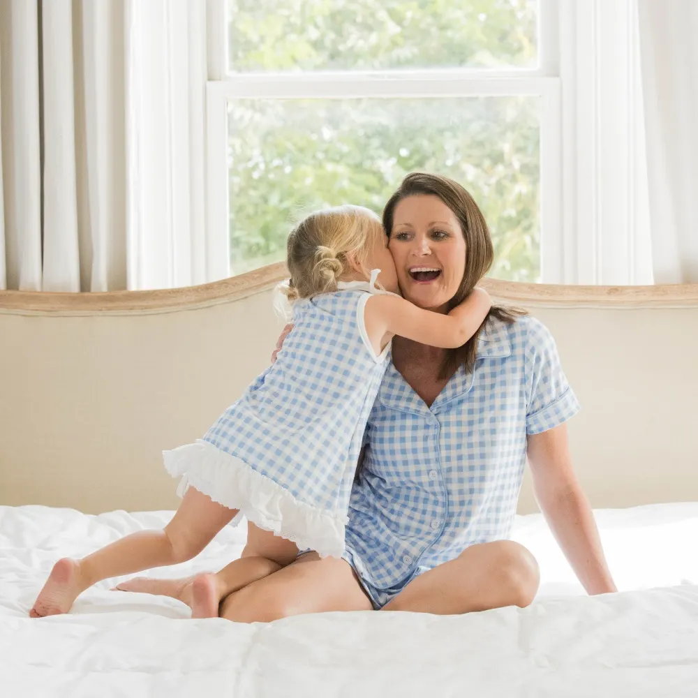 Mother's Day Breakfast in Bed with Sugar Bee Clothing Pajamas