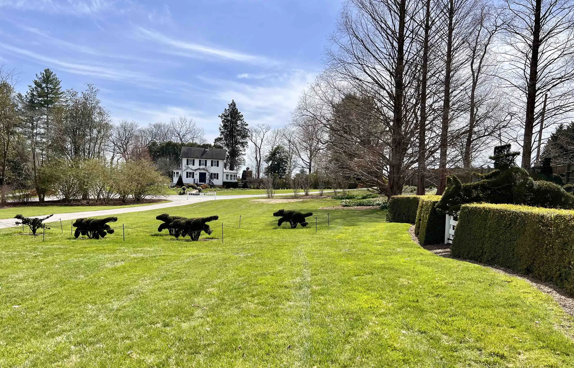 Taking a Family Getaway to Ladew Topiary Gardens
