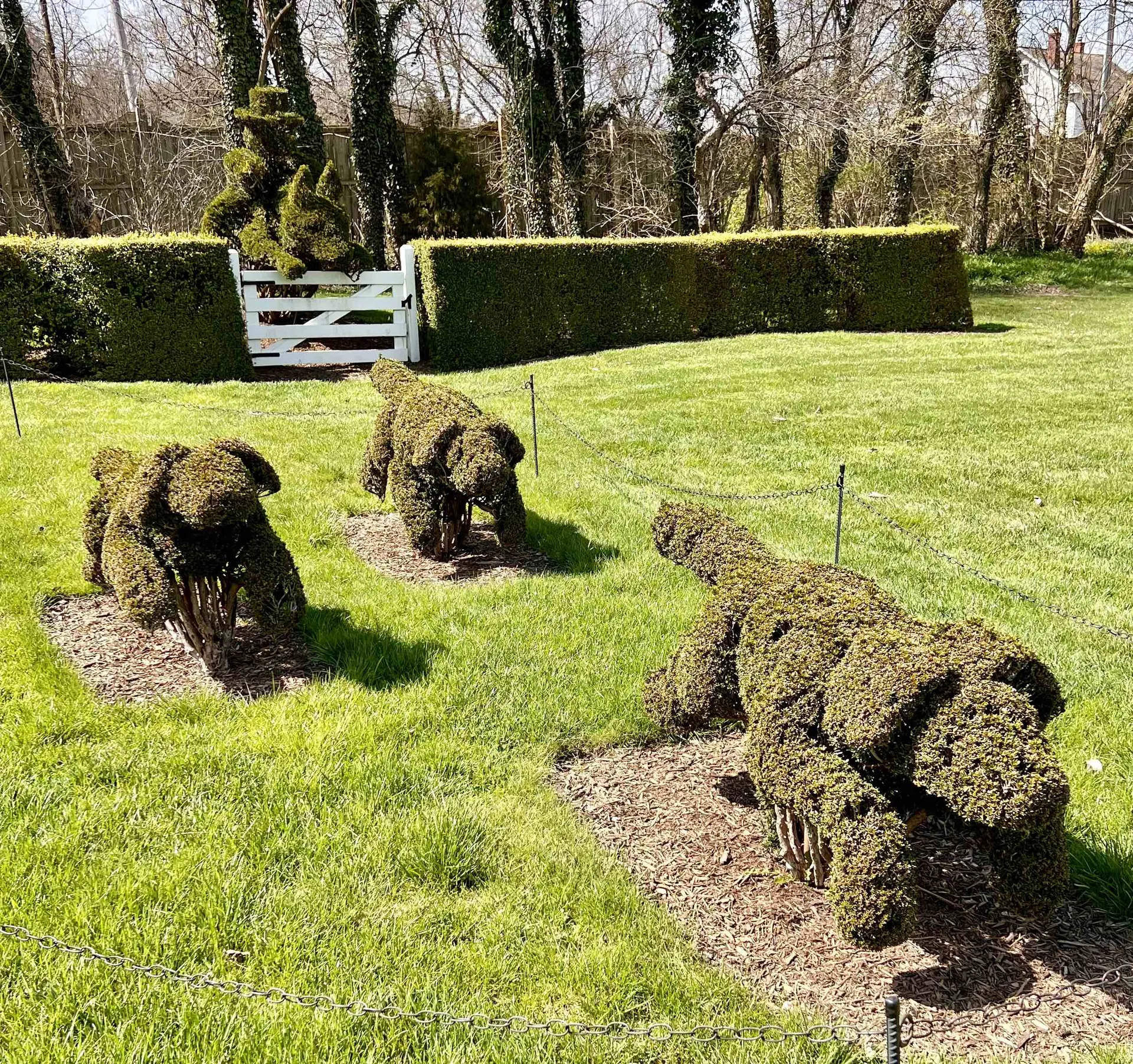Taking a Family Getaway to Ladew Topiary Gardens
