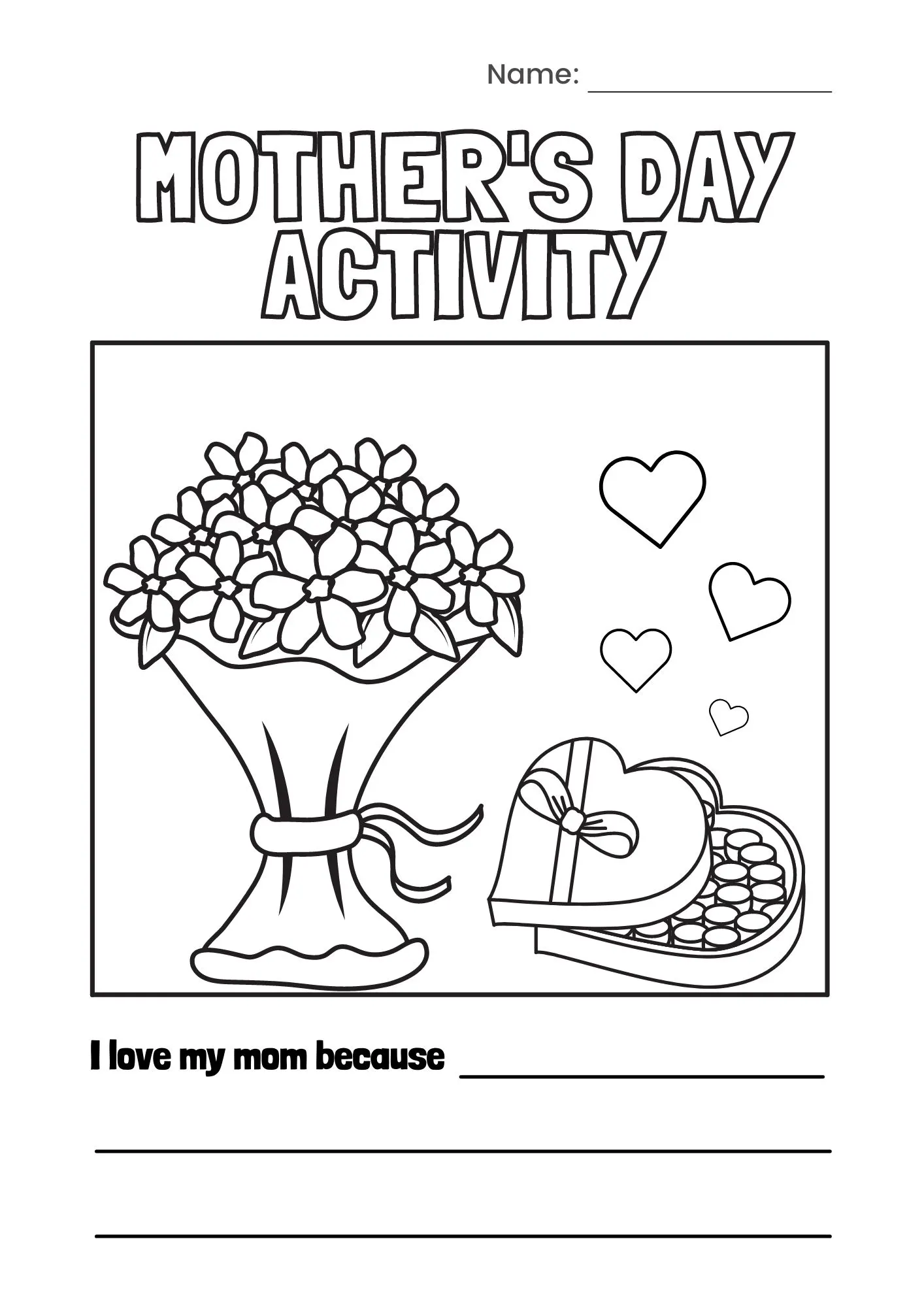 10 Free Mother's Day Printable Activities