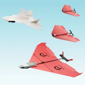 Power Up Paper Airplane Flight Squadron