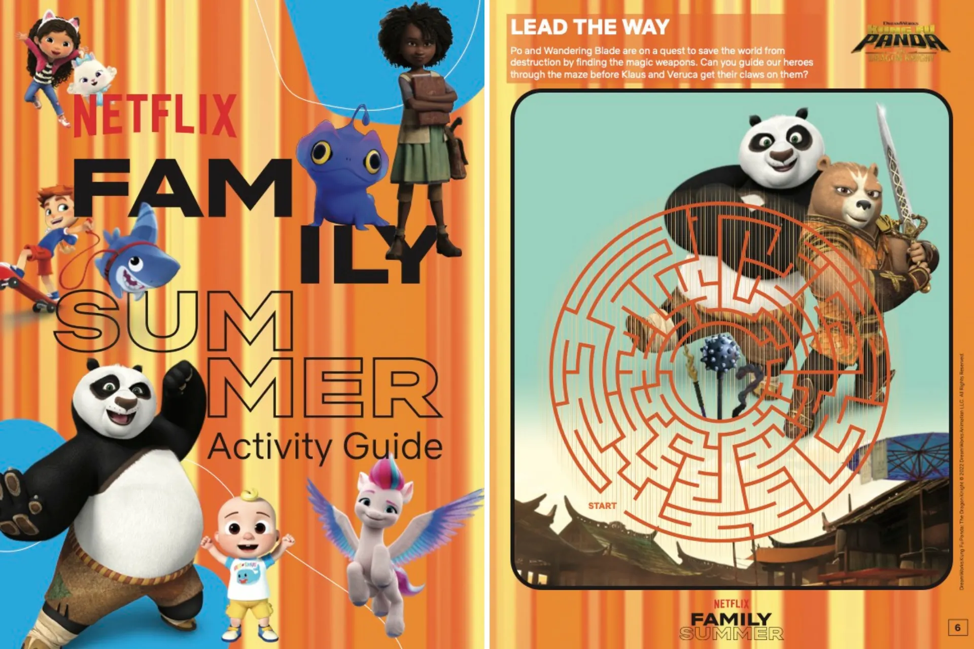 Netflix Family Summer Activity Guide