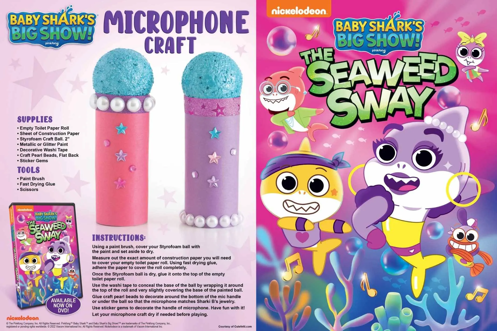 DIY Microphone Baby Shark