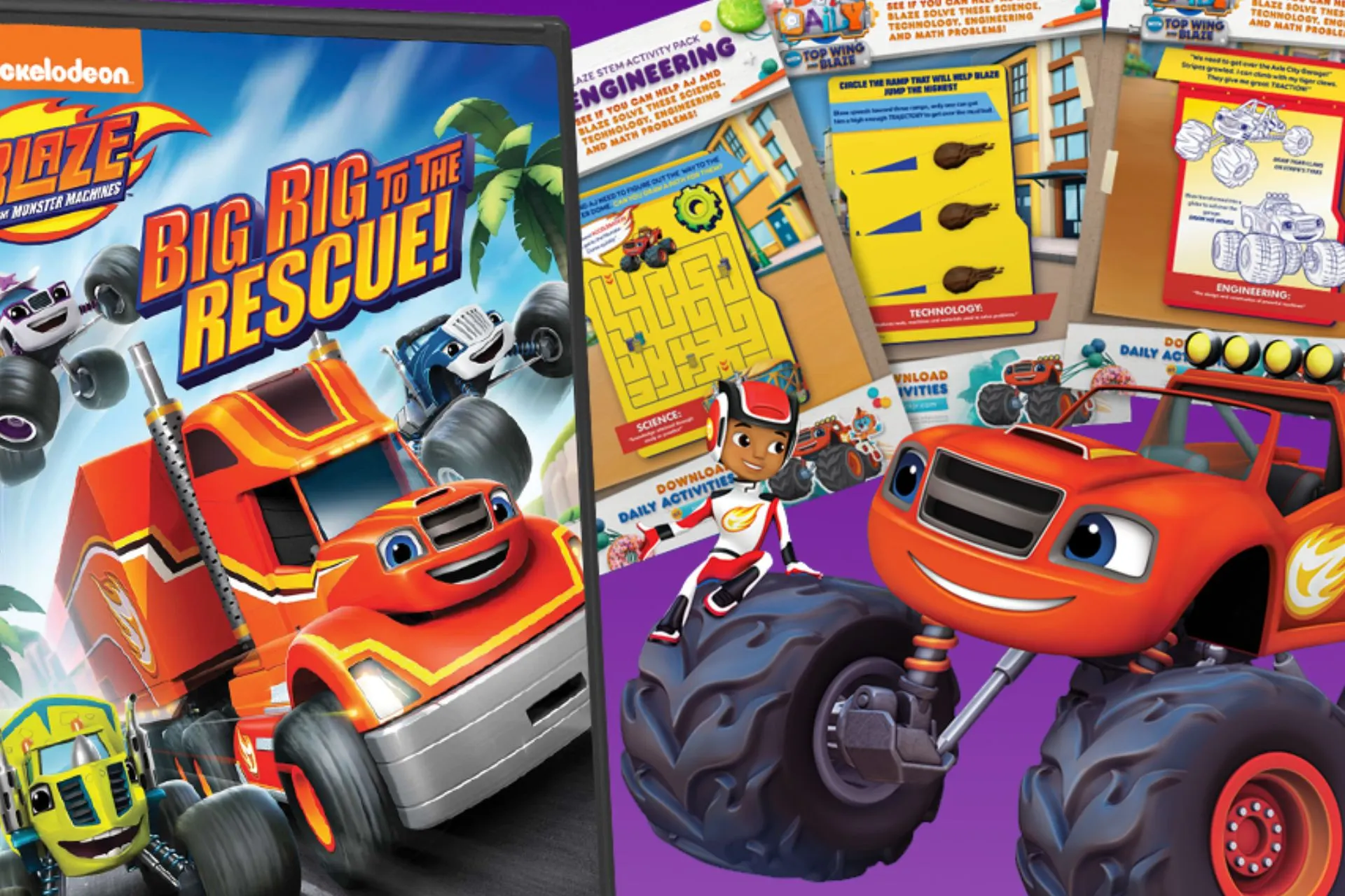 Blaze STEM Activity Pack
