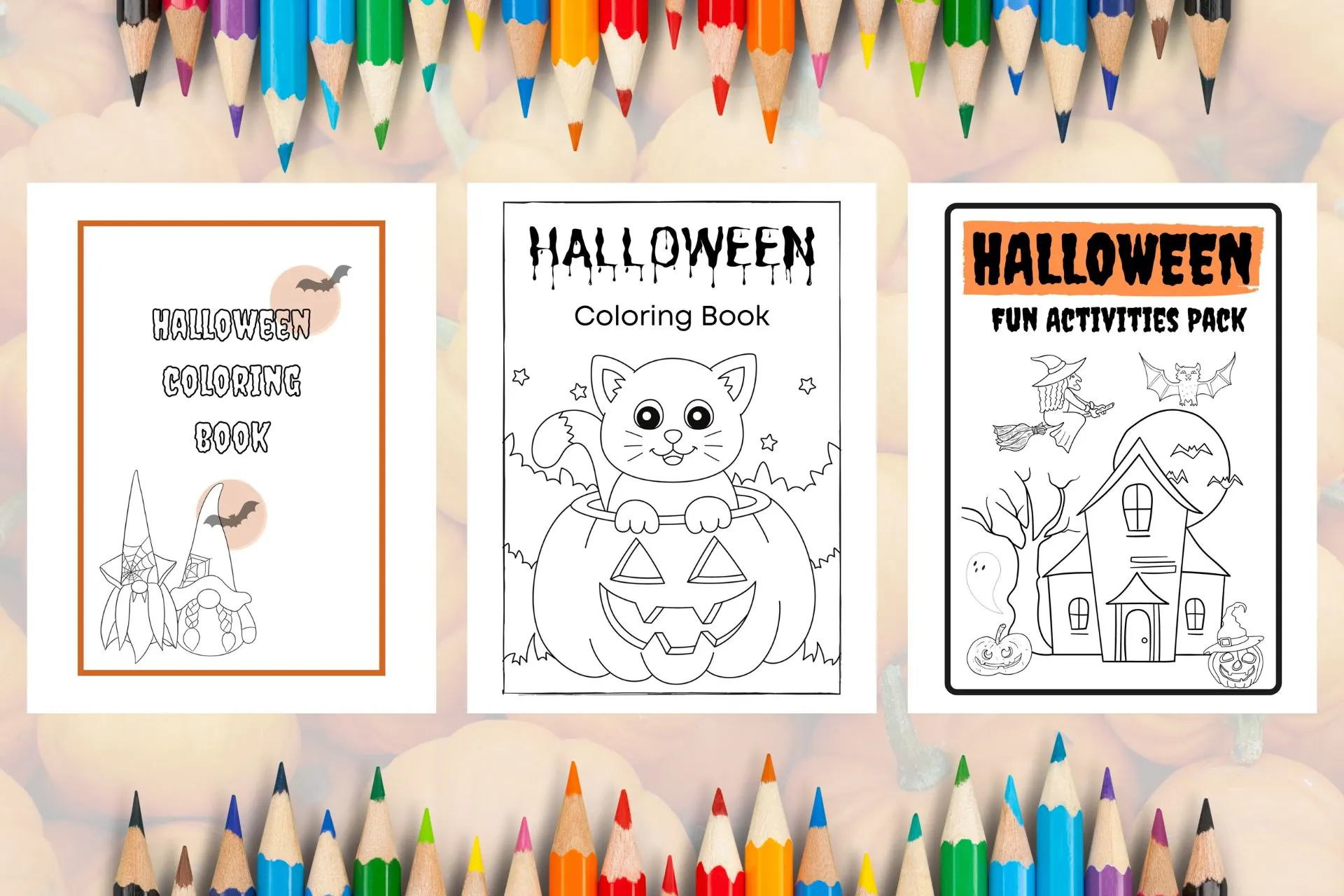 Free Halloween Printable Coloring Pages and Activities