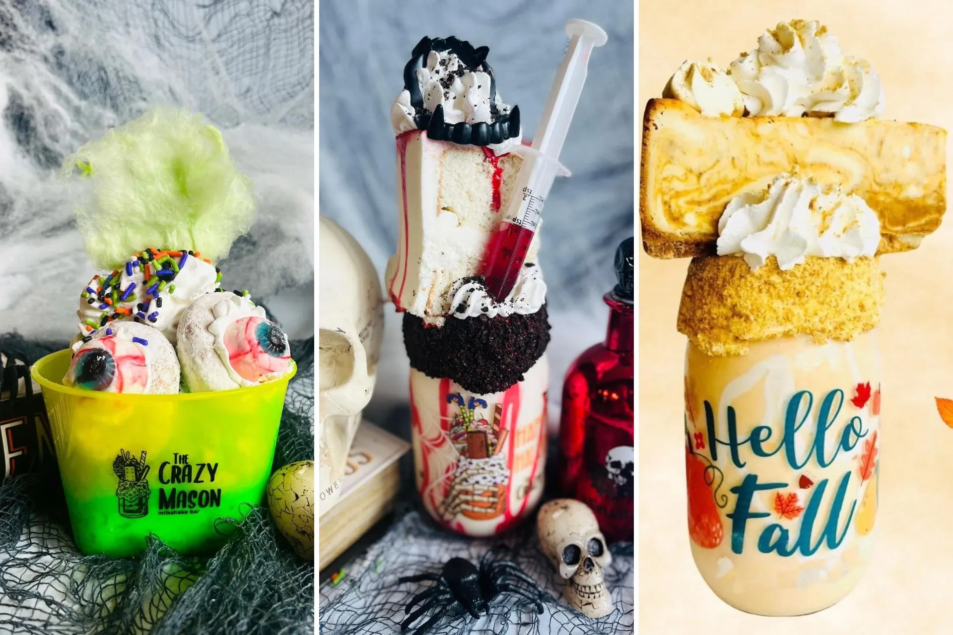 The Crazy Mason Milkshake Bar Old Ellicott City Giveaway!