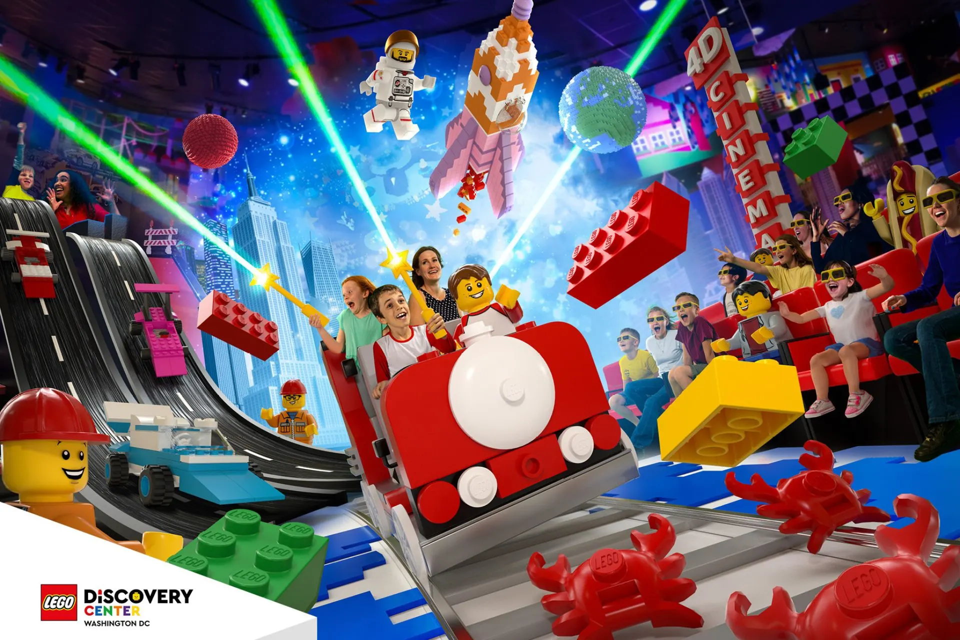 LEGO® DISCOVERY CENTER coming to the DMV summer 2023